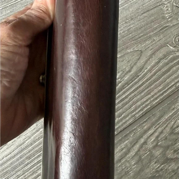 HOBO Lauren brown leather double frame wallet/clutch. HOBO International brand. - Picture 13 of 16